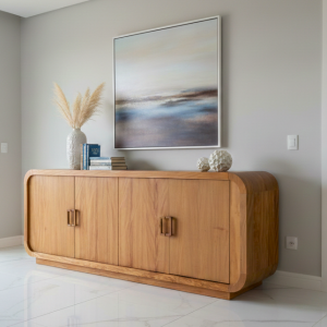 buffet design arredondado 2.20 mts BF19