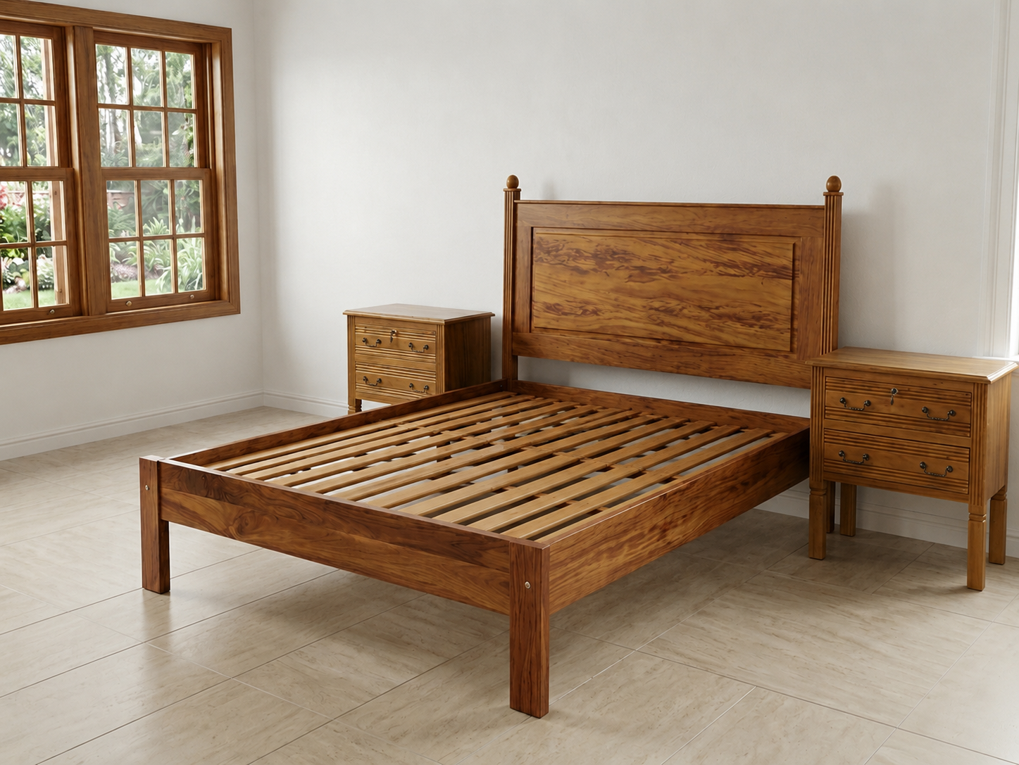 Cama de Madeira modelo CQ04 - Imagem 2