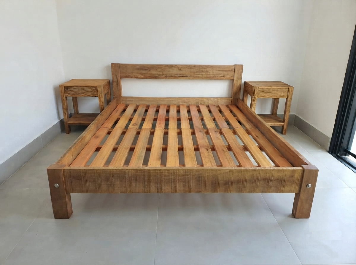 Cama de Madeira modelo CQ16