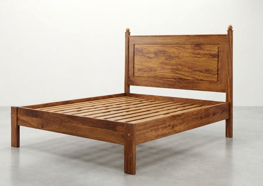 Cama de Madeira modelo CQ04