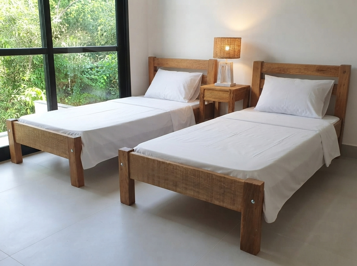 Cama de Madeira modelo CQ16 - Imagem 4