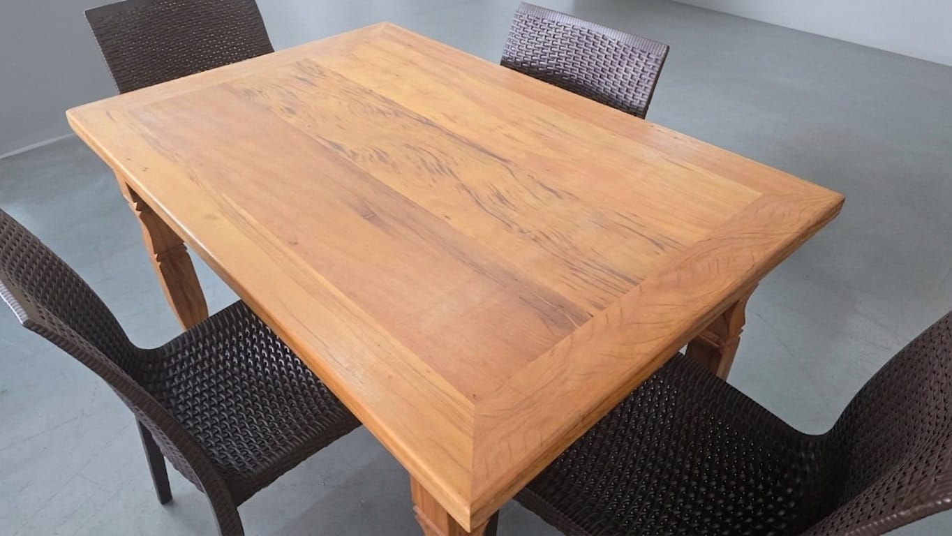 Mesa de madeira modelo MJ45 - Imagem 2