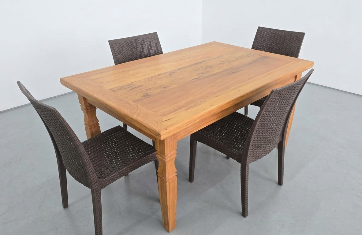 Mesa de madeira modelo MJ45 - Imagem 3