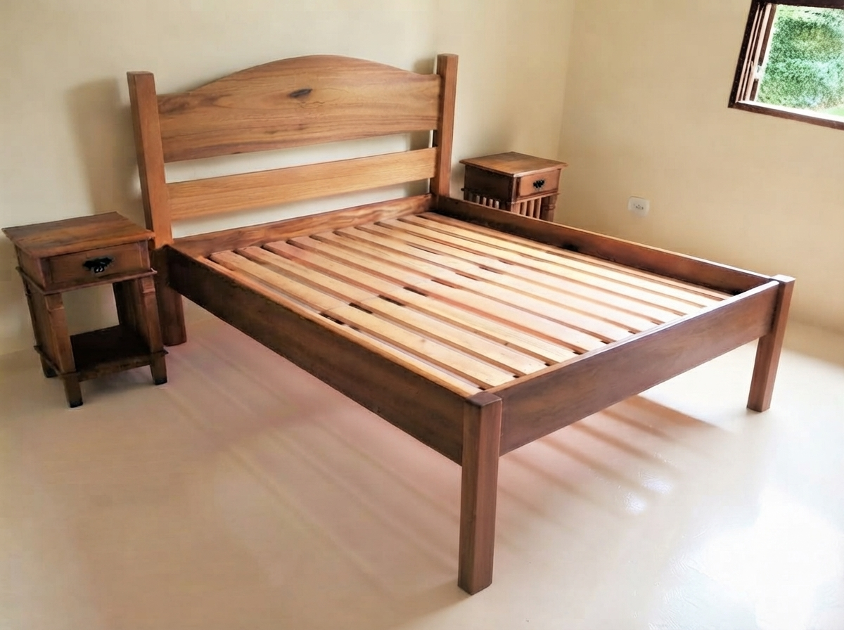 Cama de Madeira modelo CK17 - Imagem 3