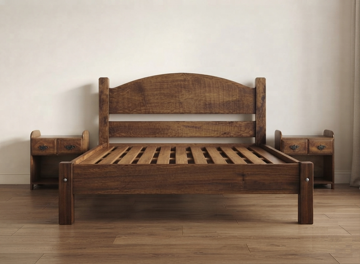 Cama de Madeira modelo CK17 - Imagem 2