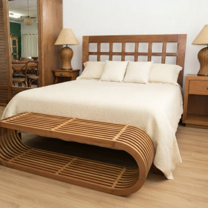 Cama de Madeira modelo CQ03