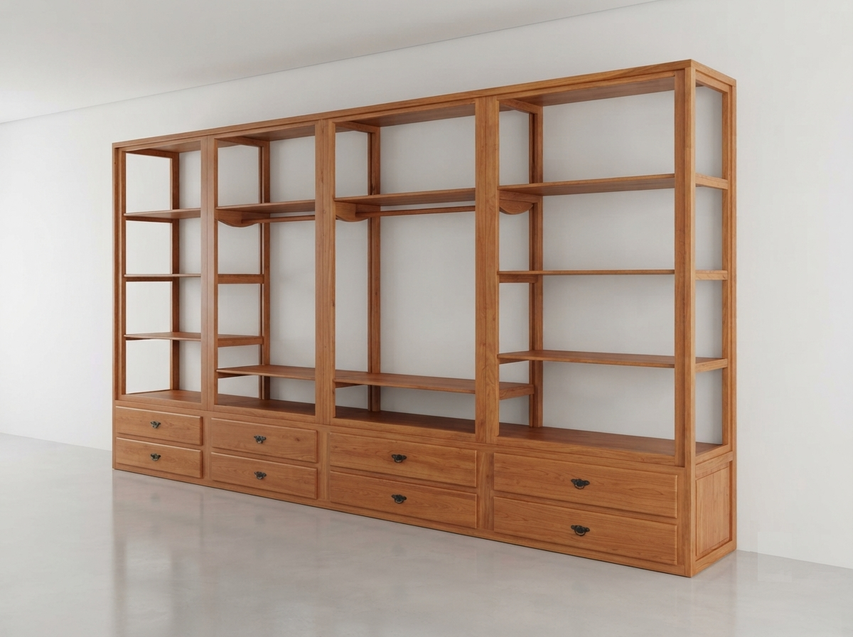 Closet em Madeira Natural CL26 - Imagem 2