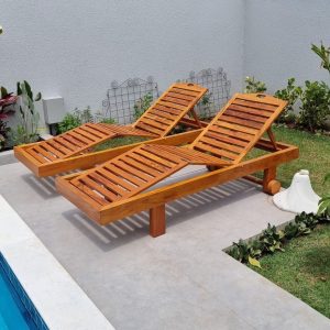 espreguiçadeira de peroba rosa BE30