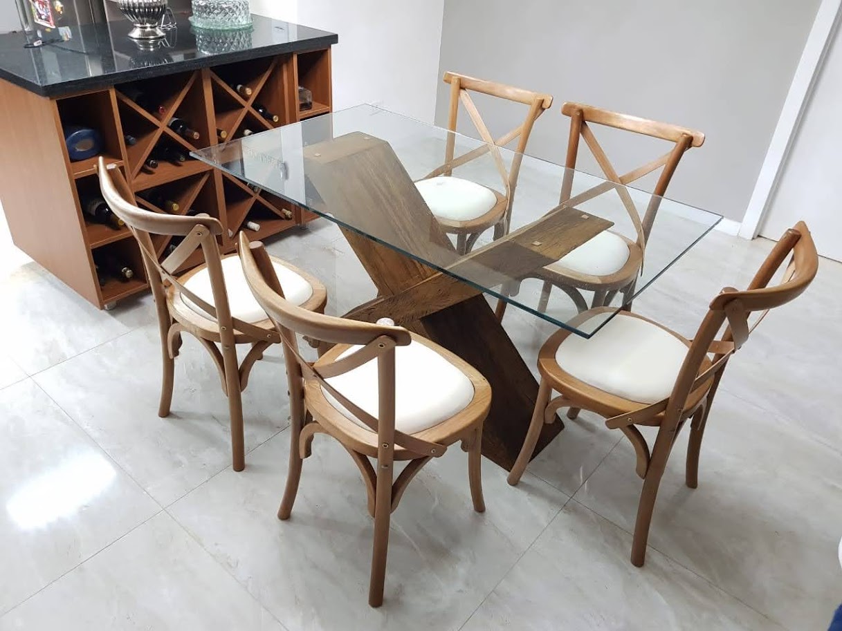 Mesa de Vidro modelo MJ73 - Imagem 5