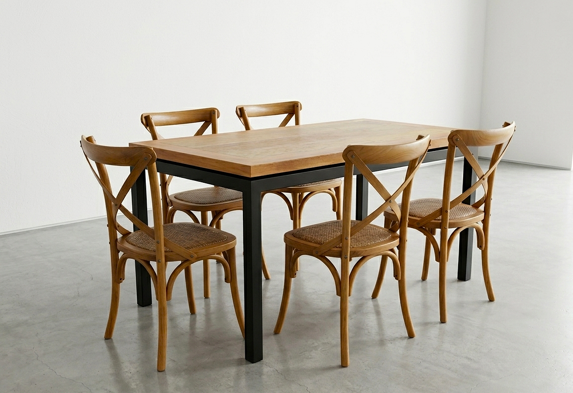 Mesa de Madeira modelo MJ05 - Imagem 5