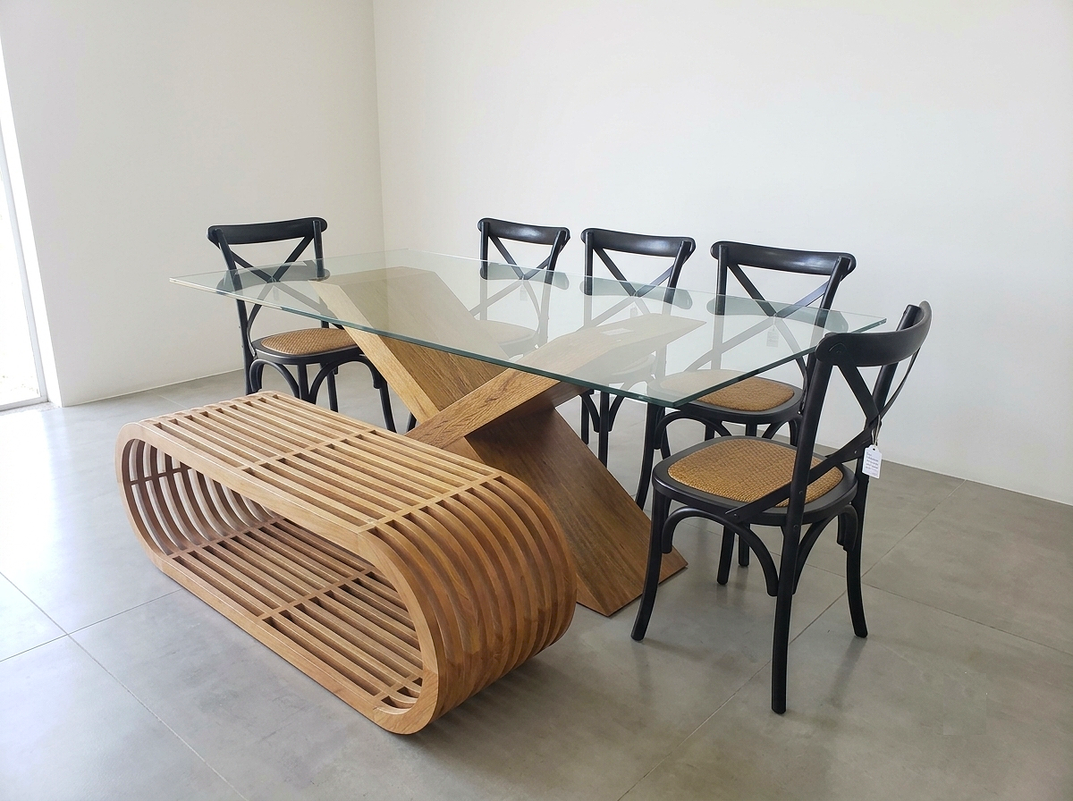Mesa de Vidro modelo MJ73 - Imagem 2