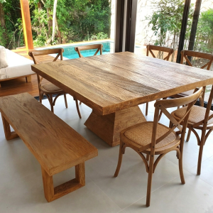 mesa quadrada de madeira 1.40 x 1.40 MJ20 (2)