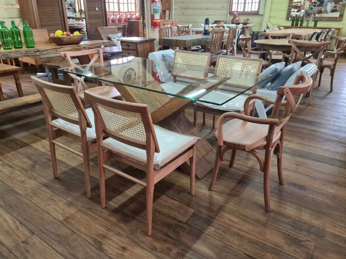 Mesa de Vidro modelo MJ73 - Imagem 3
