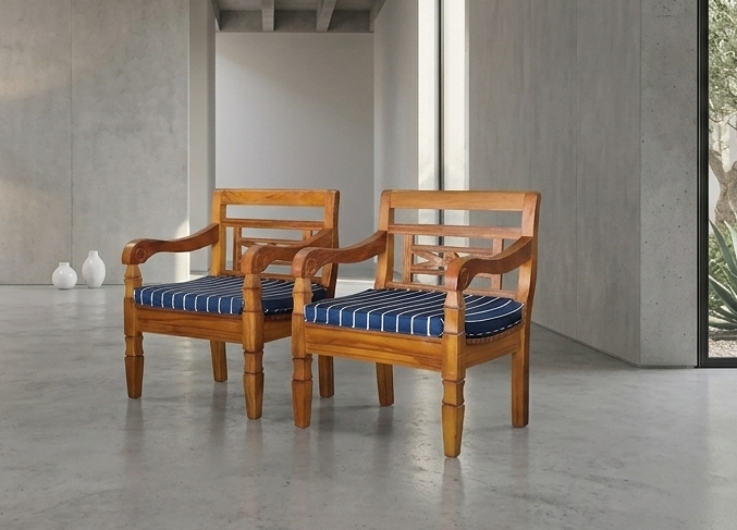 Poltrona de Madeira POBC32 - Imagem 4
